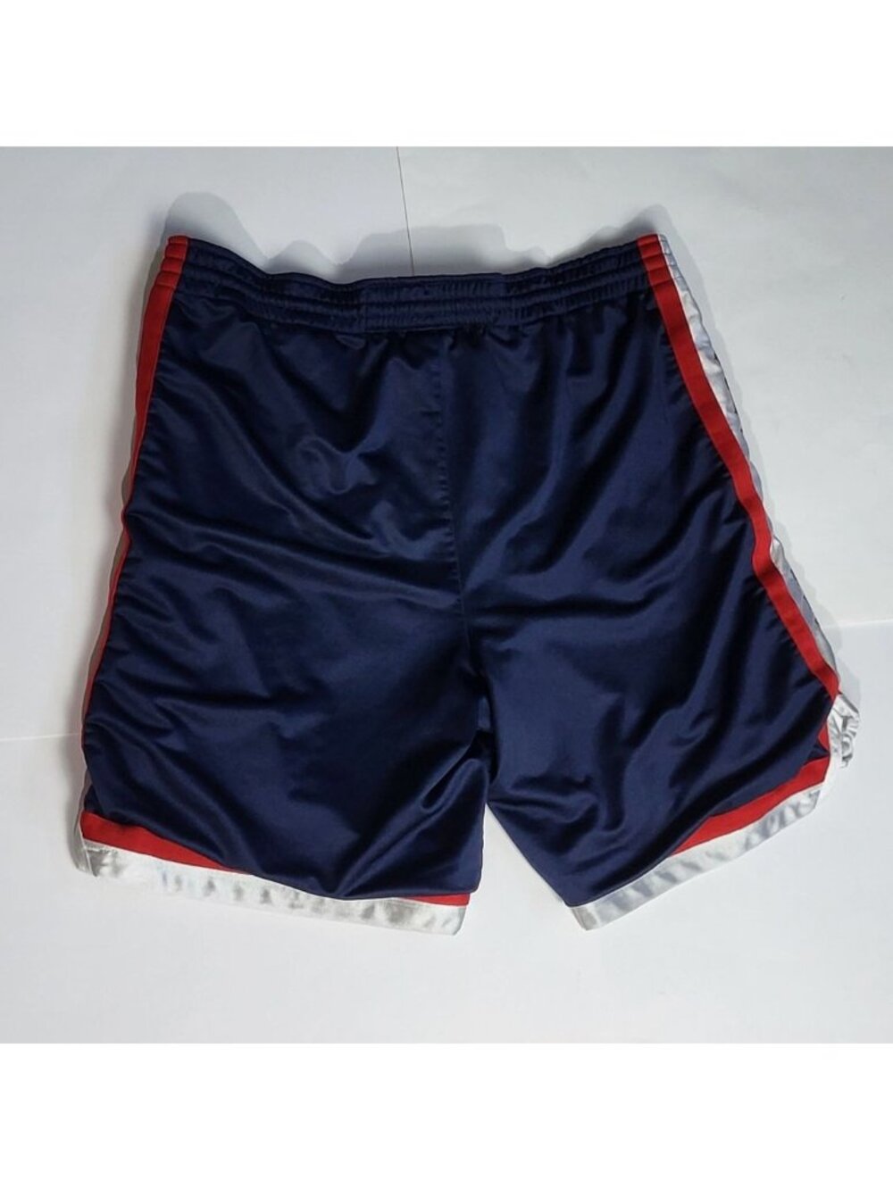Vintage Nike Athletic Basketball Blue Red & White Mens Shorts Y2K Size M - Picture 4 of 9